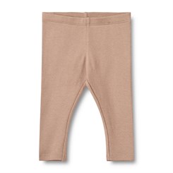 Wheat Rib leggings Maddy - Nougat rose